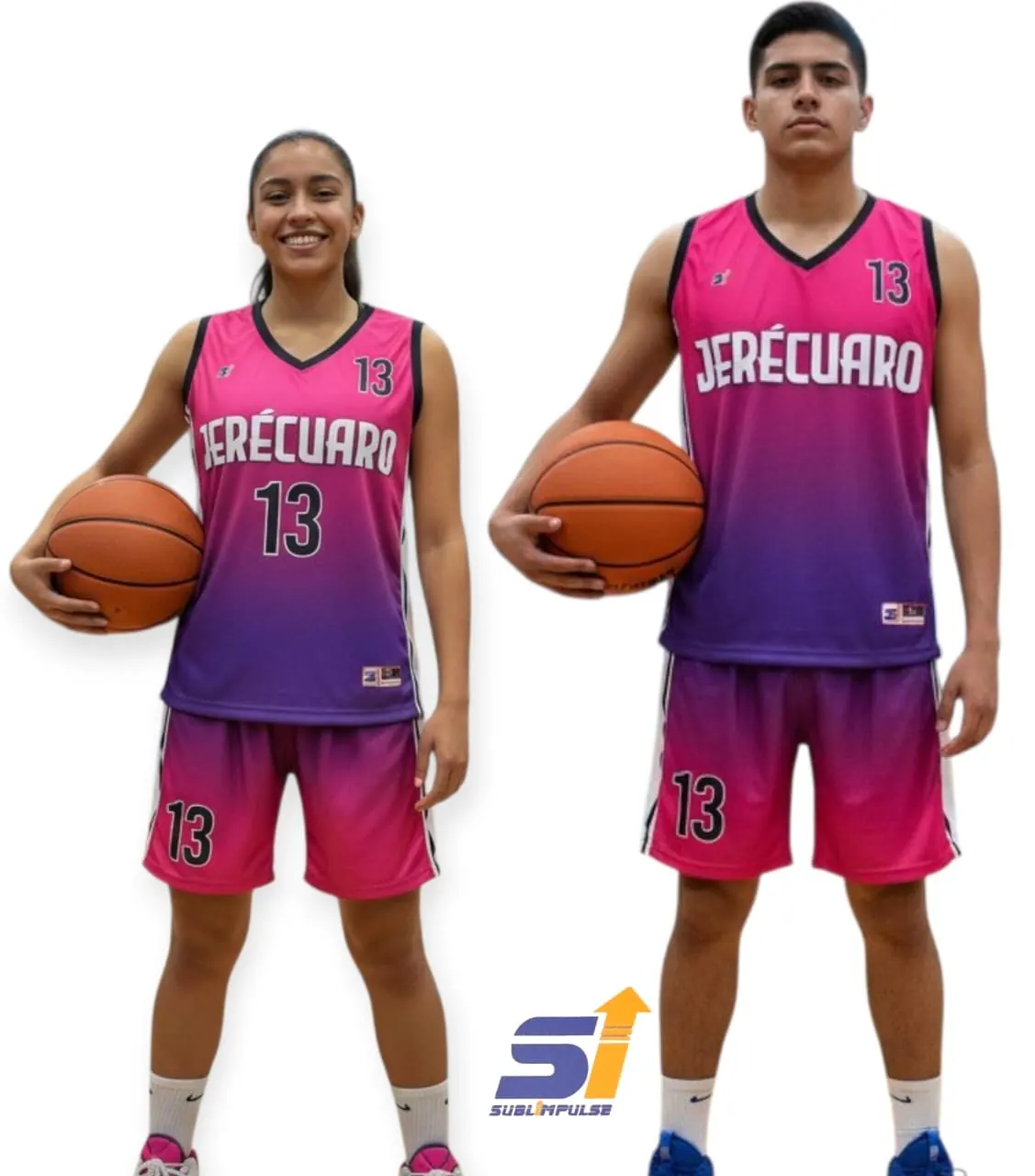 Uniforme sublimado de Jerécuaro, básquetbol
