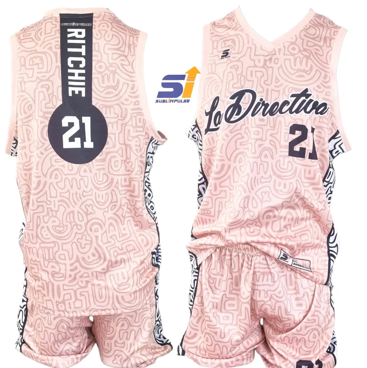 Uniforme sublimado de La Directiva, básquetbol
