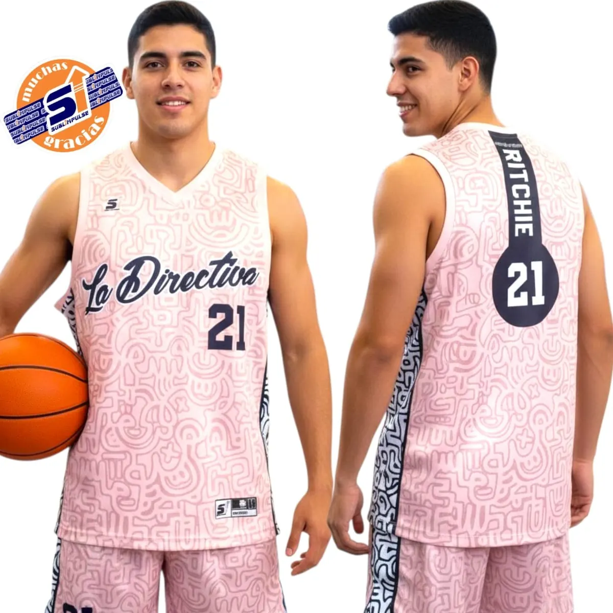 Uniforme sublimado de La Directiva, básquetbol