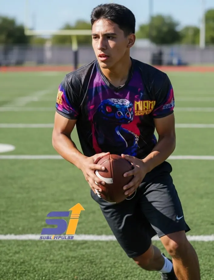 Uniforme sublimado de Flag football, flag football