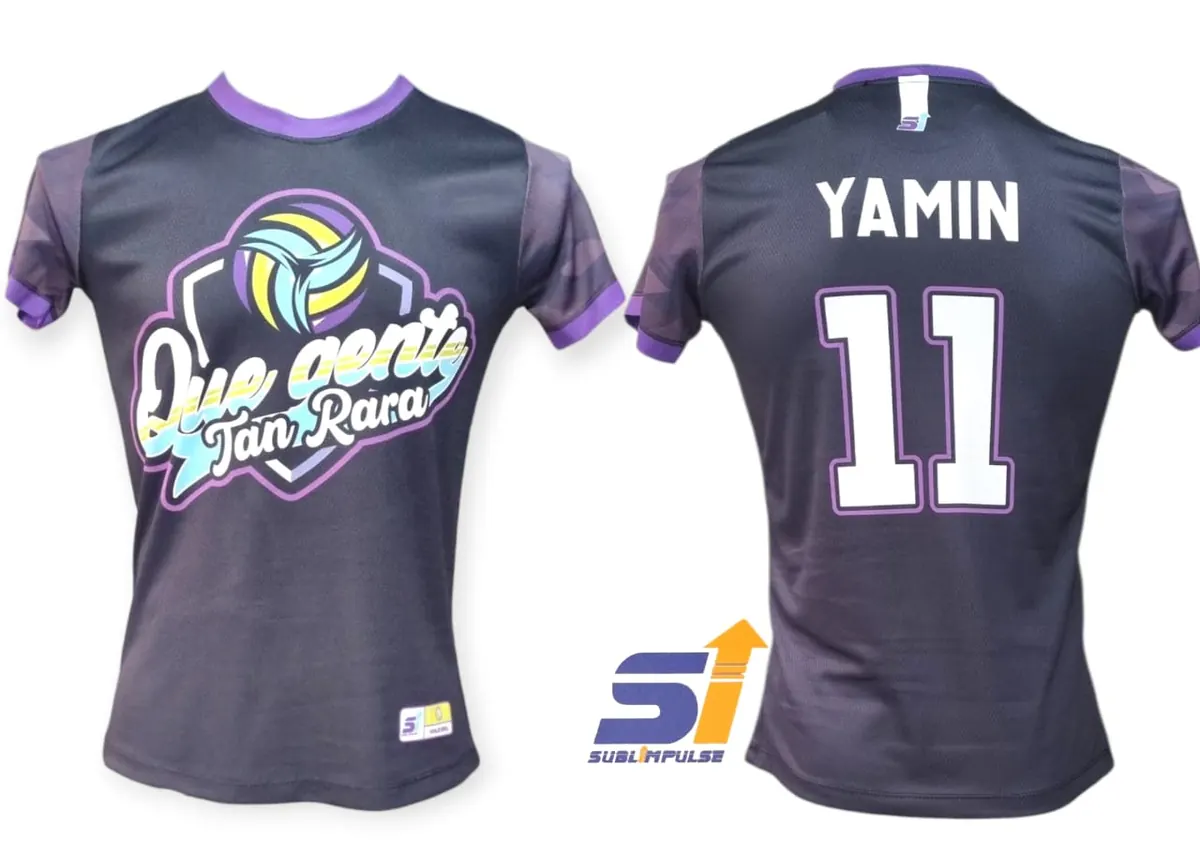 Uniforme sublimado de Qué Gente Tan Rara, voleibol