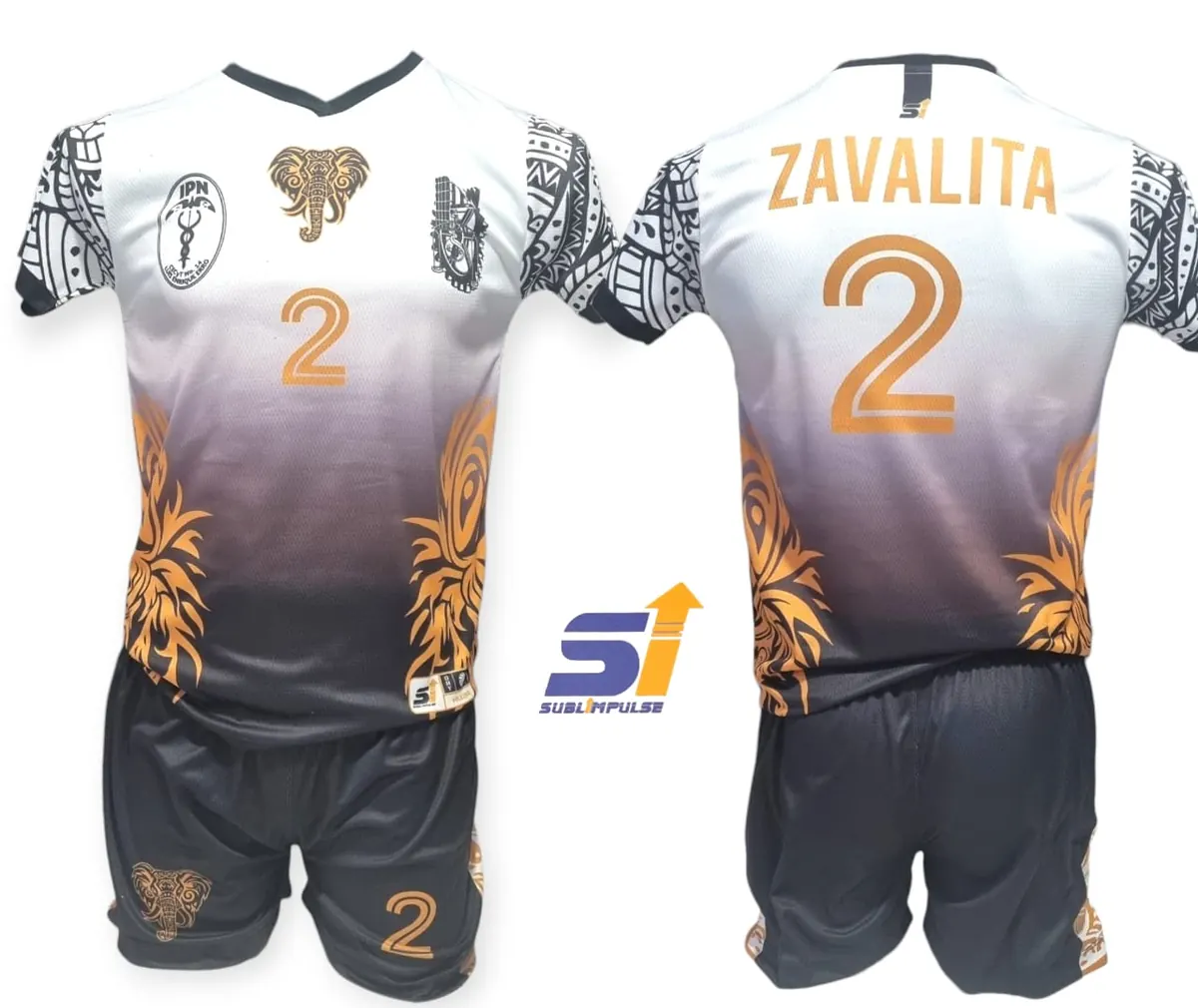 Uniforme sublimado de Zavalita, voleibol