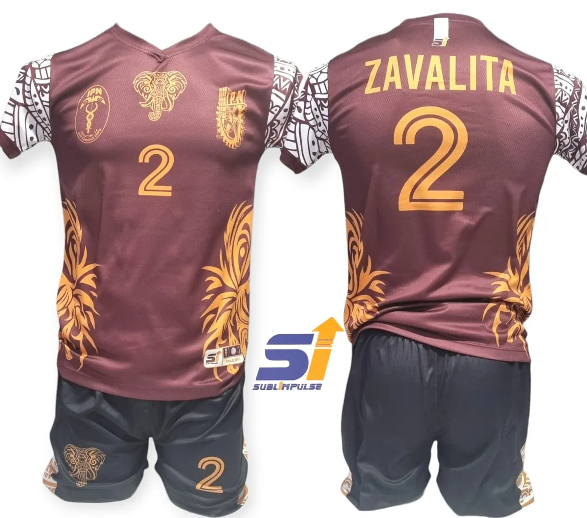 Uniforme sublimado de Zavalita, voleibol